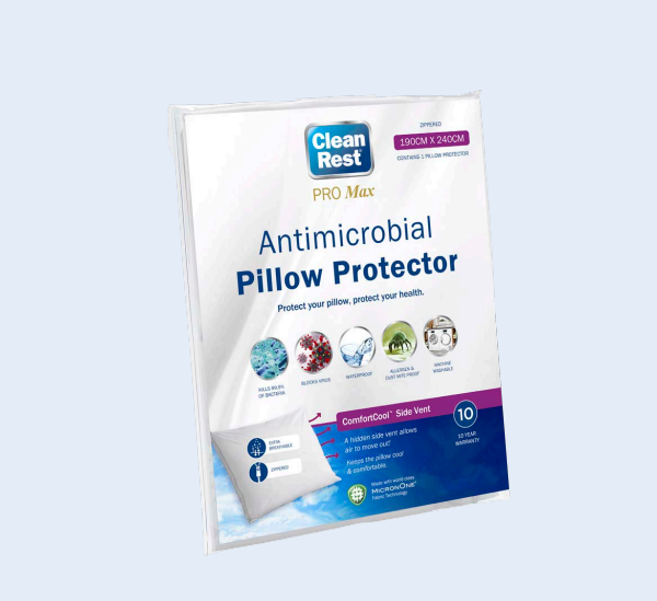 CleanRest Antimicrobial Pillow Protector