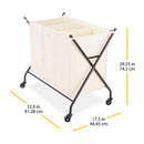 3 Compartment Laundry Sorter