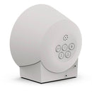 Digital Round Alarm Clock with 2 Ports for Charging