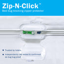 Zip-N-Click bed bug blocking zipper protector.