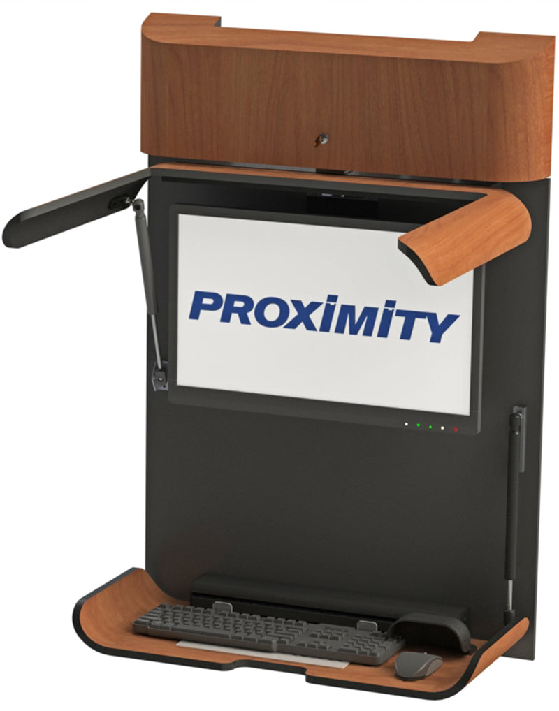 Proximity Medical Cabinet: CW1 Slim Open product image.