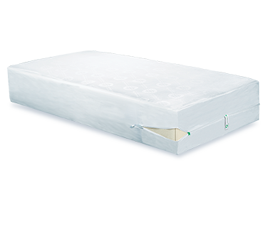 CleanRest PRO Waterproof Mattress Encasement on mattress.