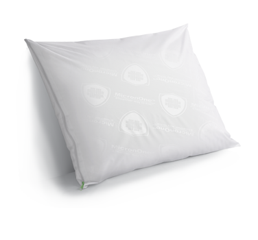 Pillow with the CleanRest PRO Pillow Encasement.