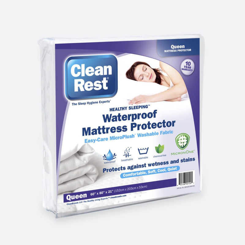 CleanRest WaterProof Mattress Protector package.