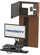 Proximity Medical Cabinet: EXA SLM ARM 18 inch product image.