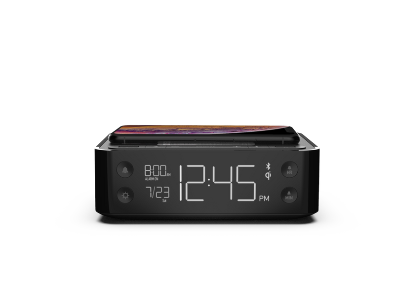 Station A All Inclusive Alarm Clock and Bluetooth Speaker.