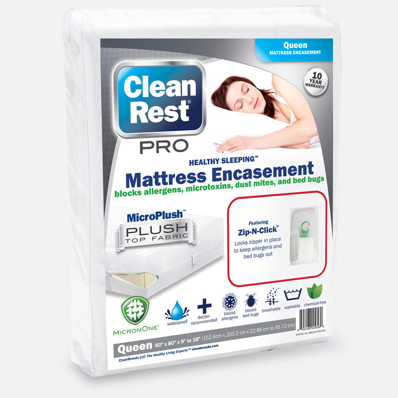 CleanRest PRO Waterproof Sofa Bed Encasement package.