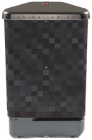 Picture of locks on the T4H autonomous delivery robot.